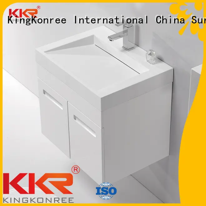 acrylic cabinet kkr KingKonree Brand basin with cabinet price manufacture 1