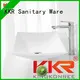 oval above counter basin white oval Bulk Buy pure KingKonree 1