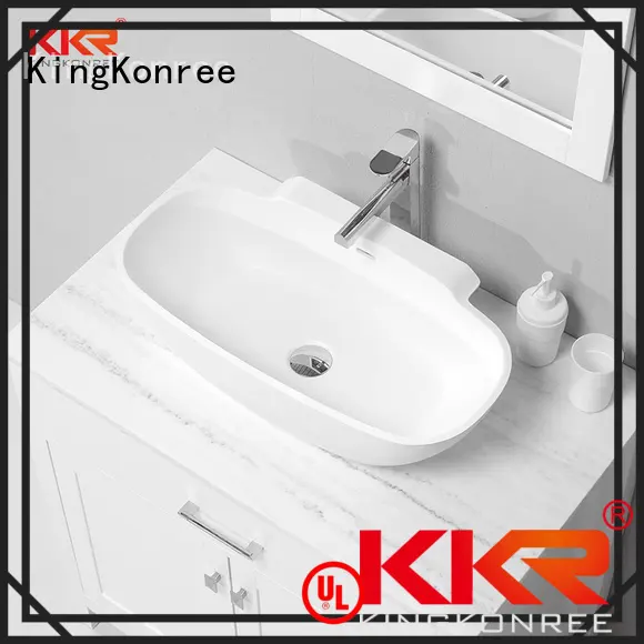 oval above counter basin shape KingKonree Brand above counter basins 1