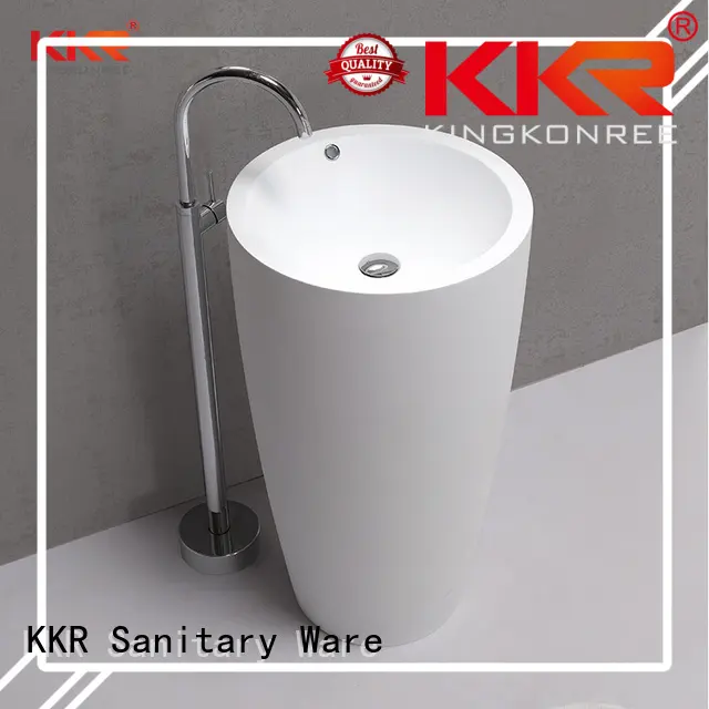 diamond fancy bathroom free standing basins acrylic KingKonree company 1