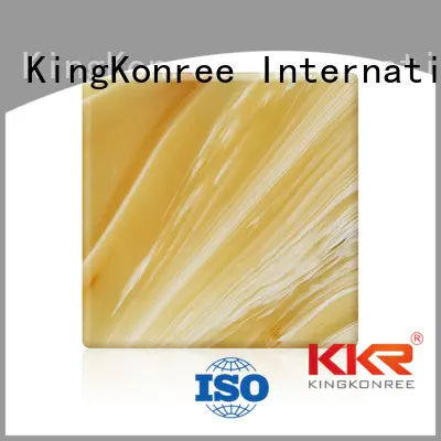 KingKonree Brand solid translucent translucent solid surface stone 1