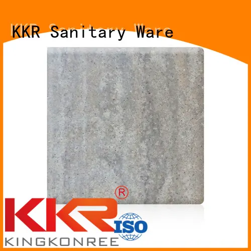 texture surface sheets KingKonree Brand solid acrylic sheet manufacture 1