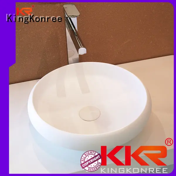 quality above counter basins white above KingKonree company 1