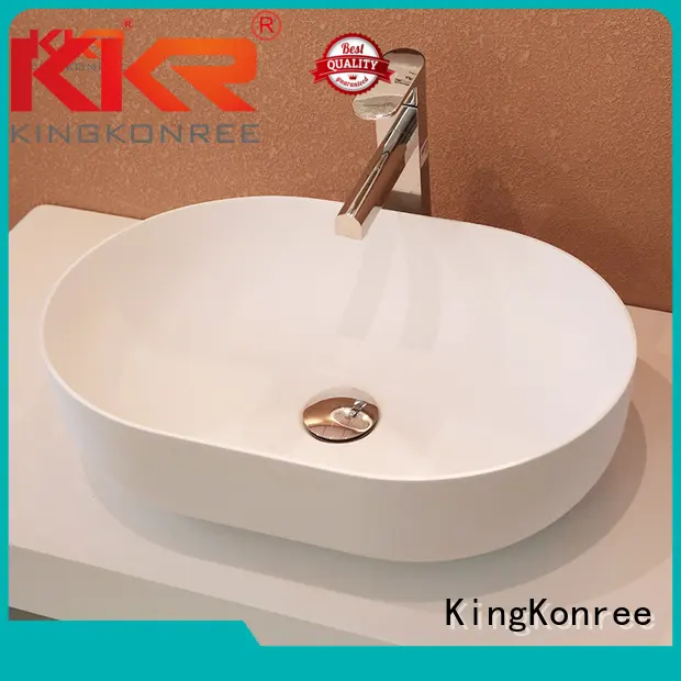 above rectangle KingKonree Brand above counter basins 1