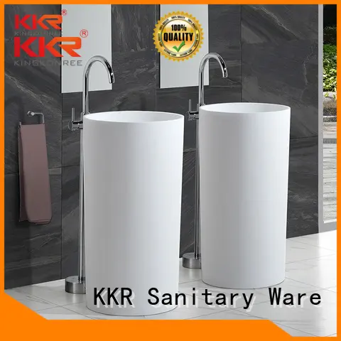 KingKonree Brand bathroom surface free freestanding basin 1