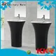 Wholesale white bathroom free standing basins unique KingKonree Brand 1