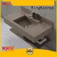 KingKonree Brand wash solid custom wall mounted bathroom basin 1