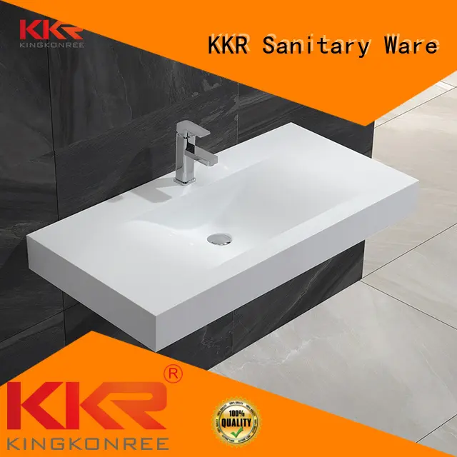KingKonree Brand small mounted wall mounted wash basins manufacture 1