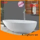 rectangle freestand b002c KingKonree Brand solid surface bathtub 1