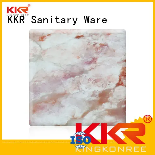 kkr pattern artificial solid surface sheets KingKonree 1