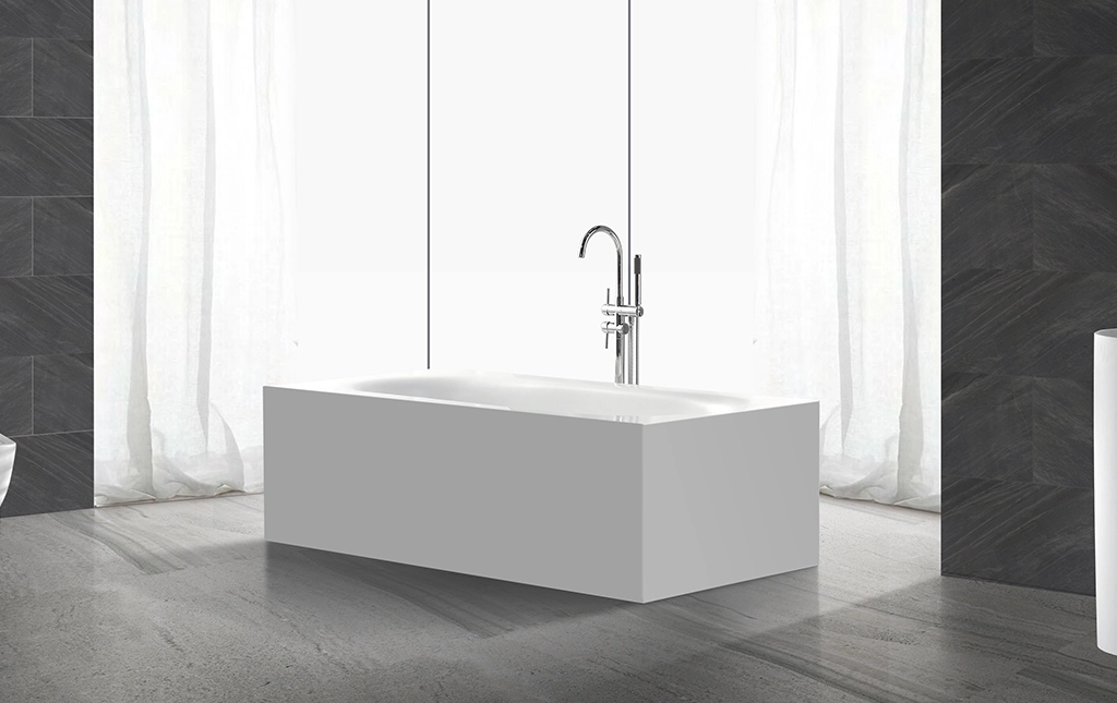 highend selling artificla bathtub KingKonree Brand solid surface bathtub supplier 2