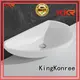 Hot wash oval above counter basin pure KingKonree Brand 1