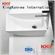 rectangle wash basin above counter basins KingKonree 1