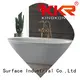 Custom stone solid surface bathtub stone resin soaking tub KingKonree 1