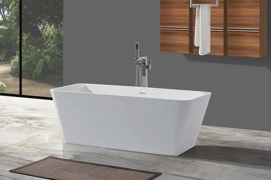 bath b001 solid surface bathtub polymarble KingKonree company 2
