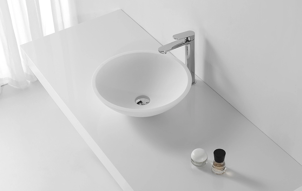 shape counter KingKonree Brand oval above counter basin factory 2