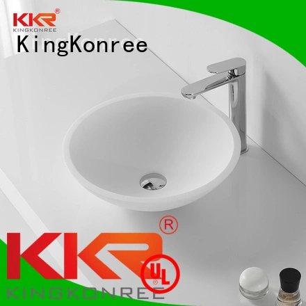 shape counter KingKonree Brand oval above counter basin factory 1