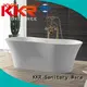 KingKonree Brand design Solid Surface Freestanding Bathtub 150cm supplier 1