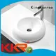 KingKonree Brand acrylic egg oval above counter basin solid supplier 1