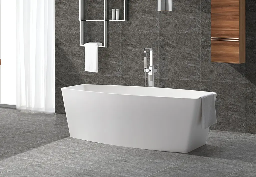 Wholesale resin soaking solid surface bathtub KingKonree Brand 2