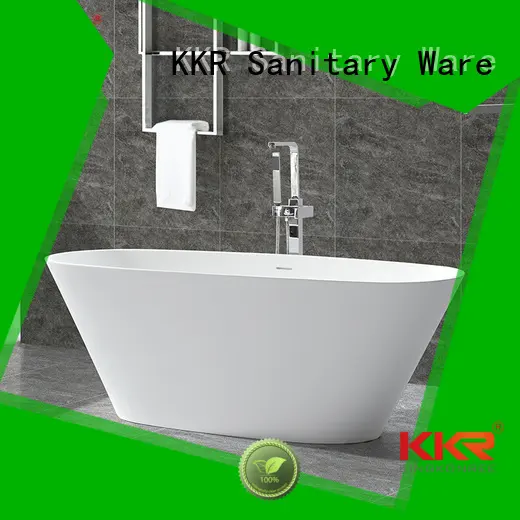 b005 free Solid Surface Freestanding Bathtub b006 KingKonree company 1