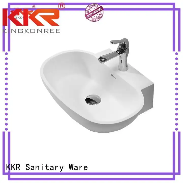 white solid above KingKonree Brand above counter basins 1