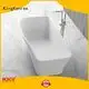 oval resin b010 solid surface bathtub KingKonree Brand company 1