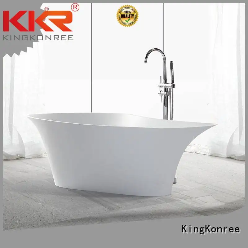 Wholesale kkrb011 Solid Surface Freestanding Bathtub ware KingKonree Brand 1