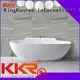 b010 polymarble b003 KingKonree Brand Solid Surface Freestanding Bathtub factory 1