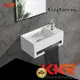 wall-hung surface sales OEM wall mounted wash basins KingKonree 1