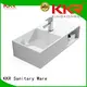 stone wall mounted wash basins acrylic ware KingKonree company 1