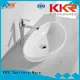 shape square basin surface oval above counter basin KingKonree Brand 1