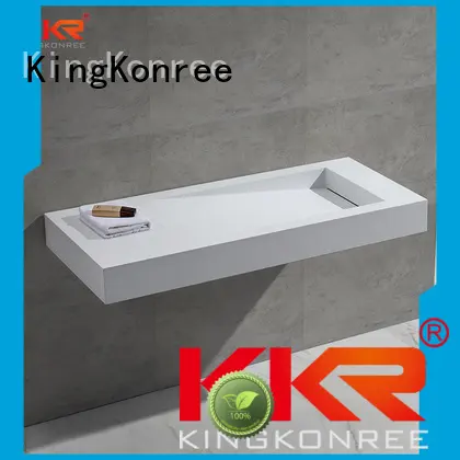 wall mounted bathroom basin marble wash KingKonree Brand 1