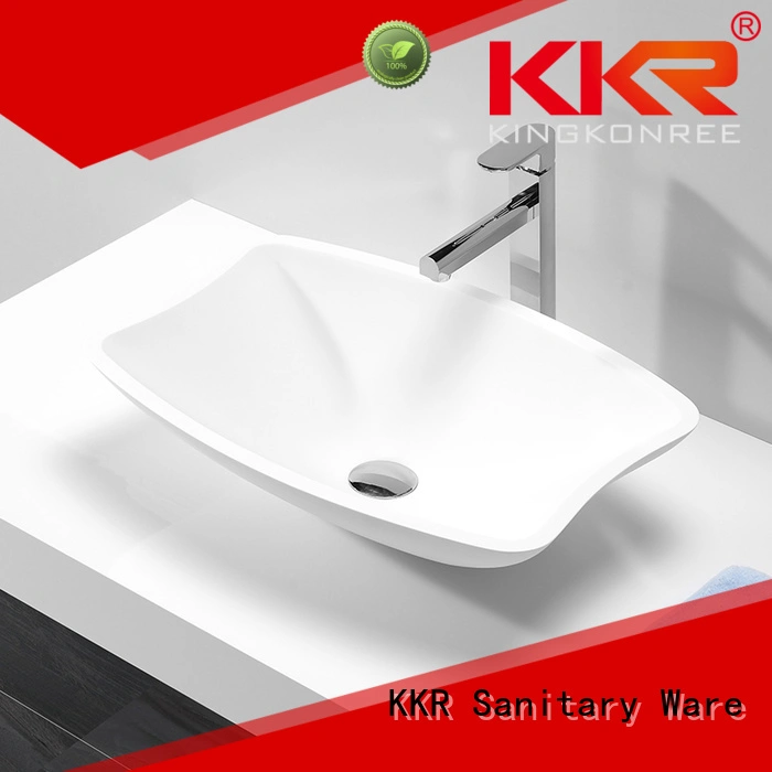 KingKonree Brand selling oval oval above counter basin sanitary supplier 1