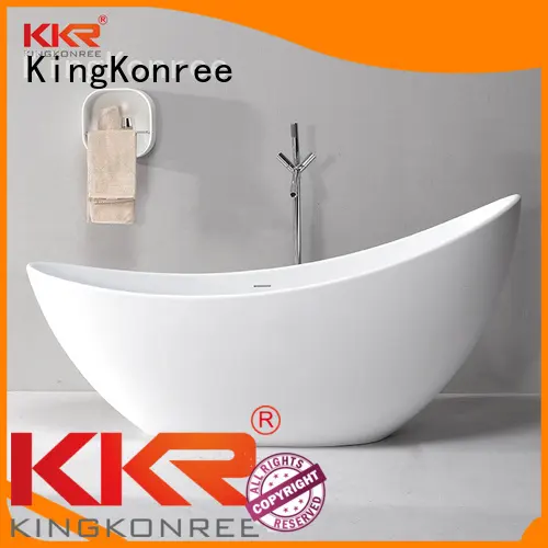 royal afrtificial solid surface bathtub storage KingKonree company 1