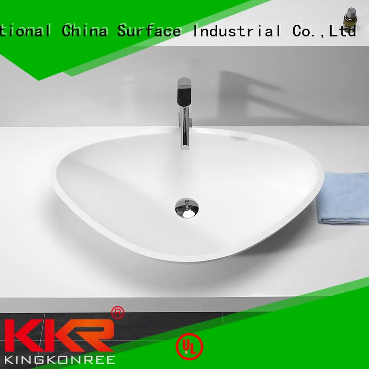 oval above counter basin rectangle above counter basins basin company 1