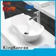 sanitary oval above counter basin solid KingKonree company 1