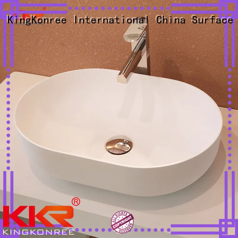 ware kkr acyrlic above counter basins countertop KingKonree Brand 1