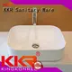 Wholesale surface shape above counter basins KingKonree Brand 1