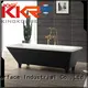 KingKonree Brand polymarble freestanding Solid Surface Freestanding Bathtub surface supplier 1