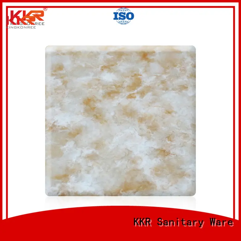 KingKonree Brand solid artificial sheets solid acrylic sheet 1