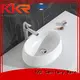 above pure square counter KingKonree Brand above counter basins supplier 1
