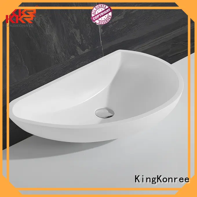 oval above counter basin kkr above bathroom KingKonree Brand above counter basins 1