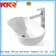 above acrylic counter artificial oval above counter basin KingKonree Brand 1