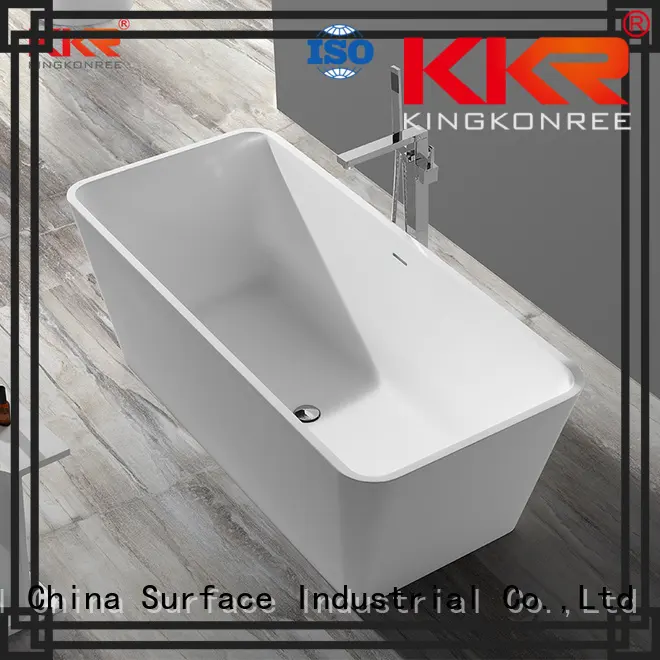 bath b001 solid surface bathtub polymarble KingKonree company 1
