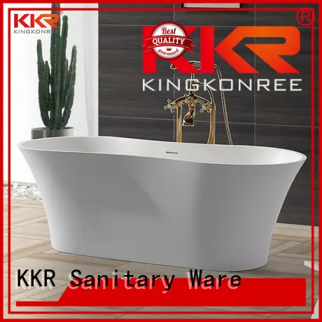 Quality KingKonree Brand storage solid surface bathtub 1