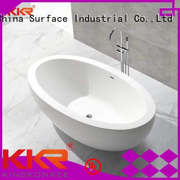 Hot solid surface bathtub sales KingKonree Brand 1