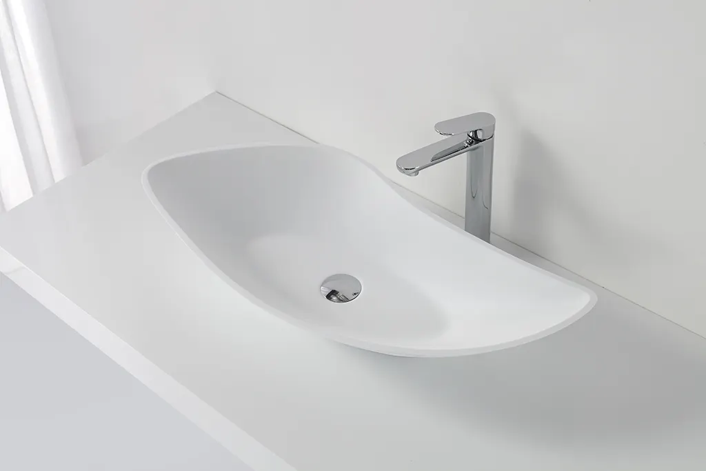KingKonree Brand oval countertop oval above counter basin surface supplier 2
