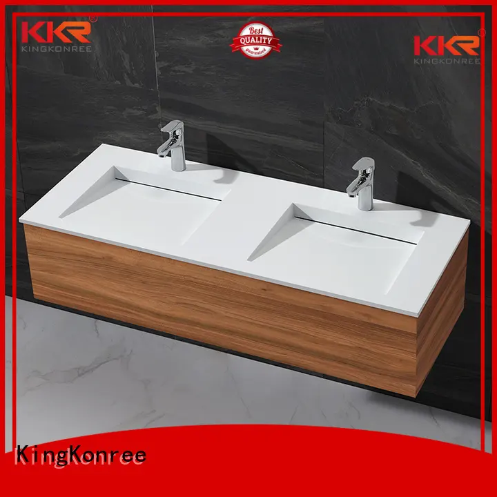 KingKonree Brand solid cloakroom basin with cabine basin factory 1