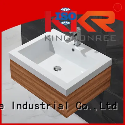 ware smooth touch KingKonree Brand basin with cabinet price manufacture 1